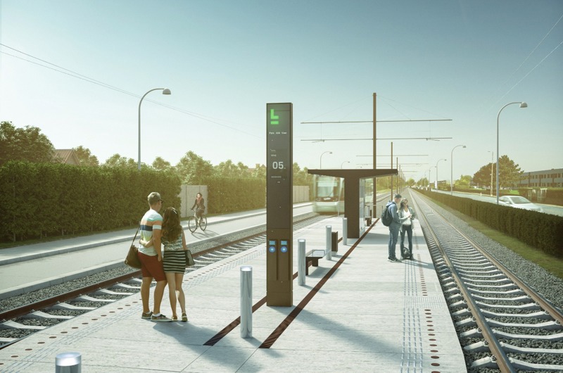 Anlæg af ny stationsforplads i Hersted, Albertslund