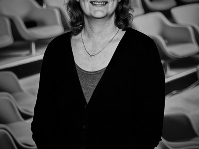 Portræt af Joan Marquardt taget i KB-salen Portræt af Joan Marquardt taget i KB-salen