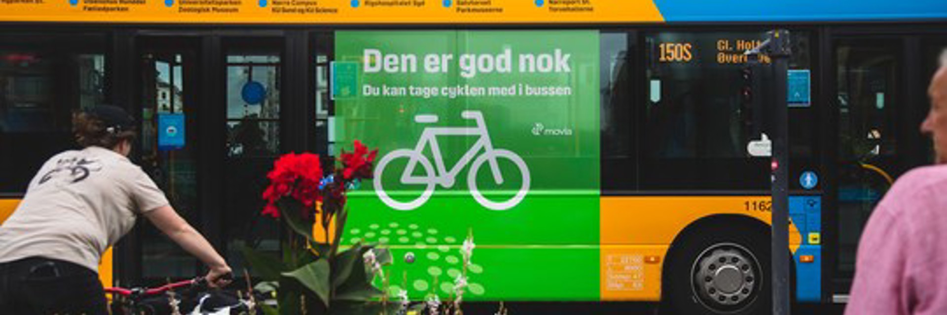 Det er gratis at tage cykel med i bussen fra 1. | Albertslund Kommune